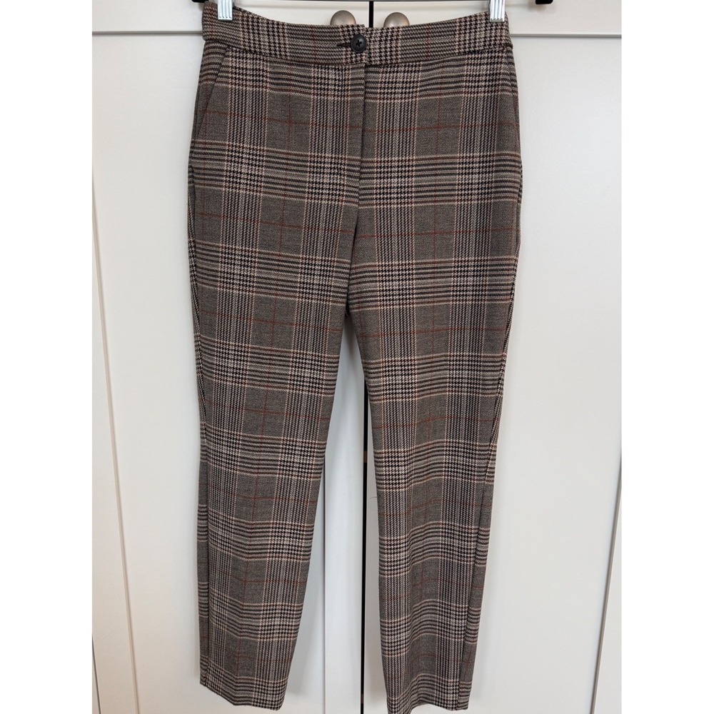 Express Straight‎ Leg Plaid Pants Size 6
